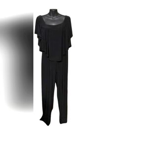 Soho Elegant Black Women's Jumpsuit One Piece XL